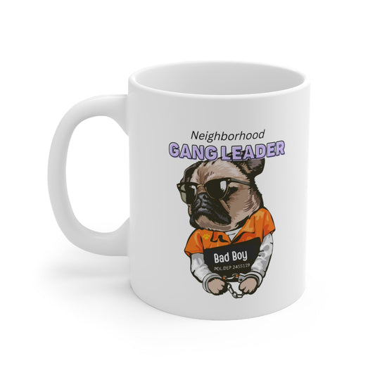 Pug Gang Leader Mug