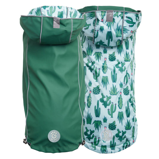 Reversible Raincoat - Green/Green